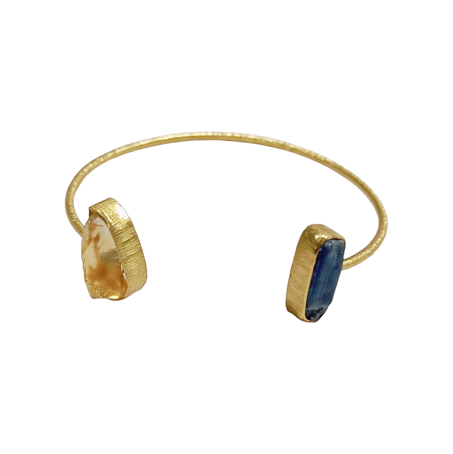 Kyanite - Citrine Bracelet