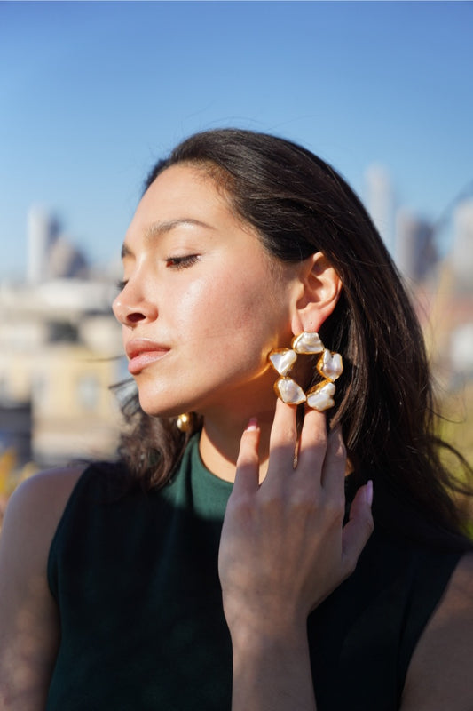 Bold Brass Studs