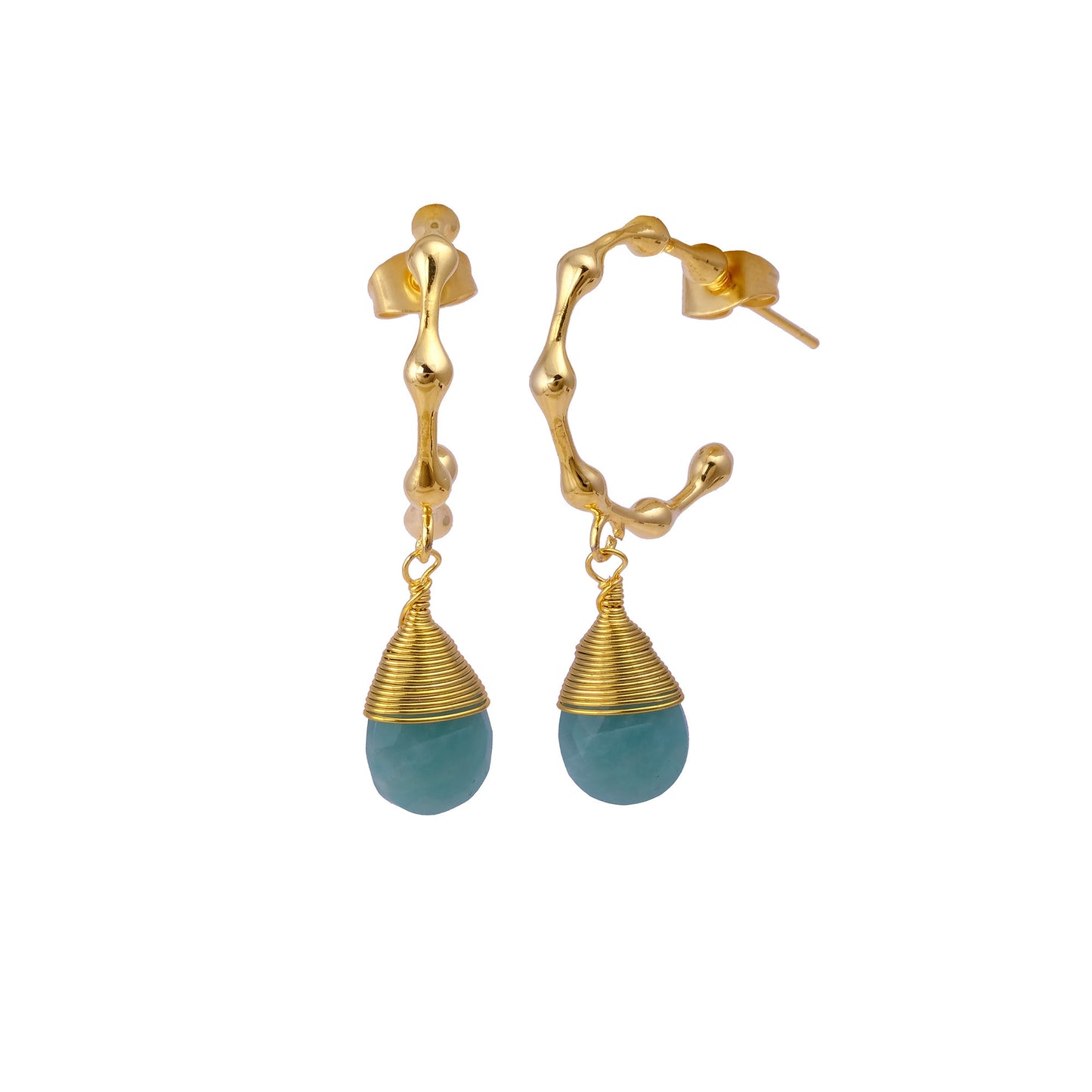 Amazonite Gemstone Earrings