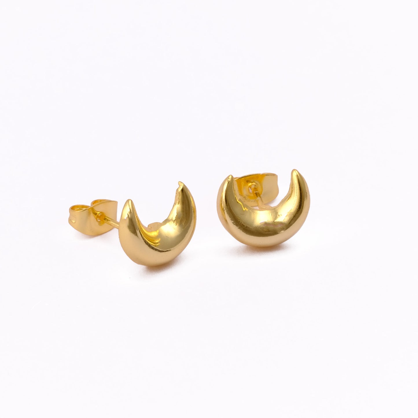 Chaand Brass Studs