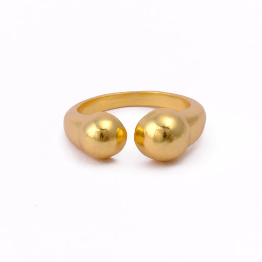 Brass Adjustable Ring